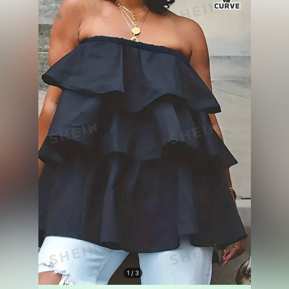 Fluffy tube top